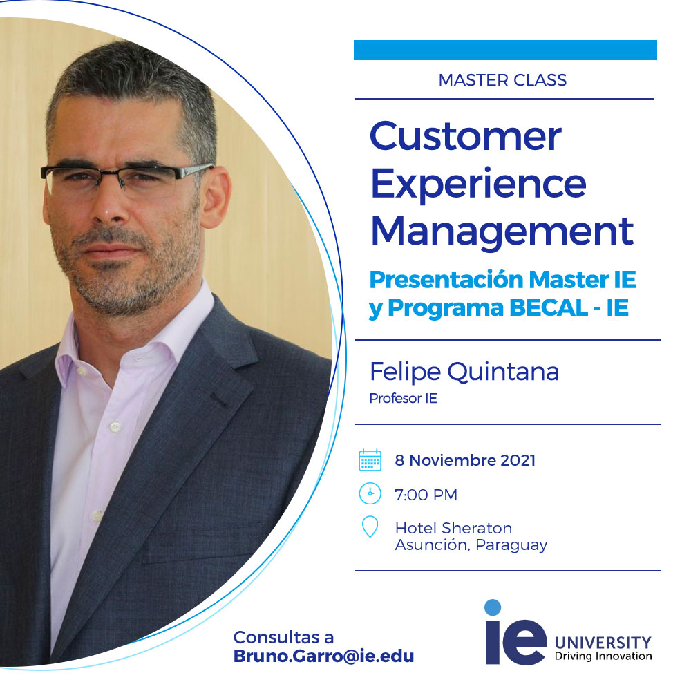 IE University presenta Master Class y beneficios con el programa BECAL