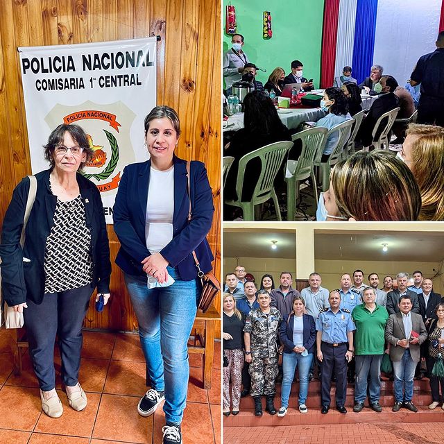 Sylvia Villalba participa de reunión preliminar a creación del Consejo de Seguridad Ciudadana de San Lorenzo