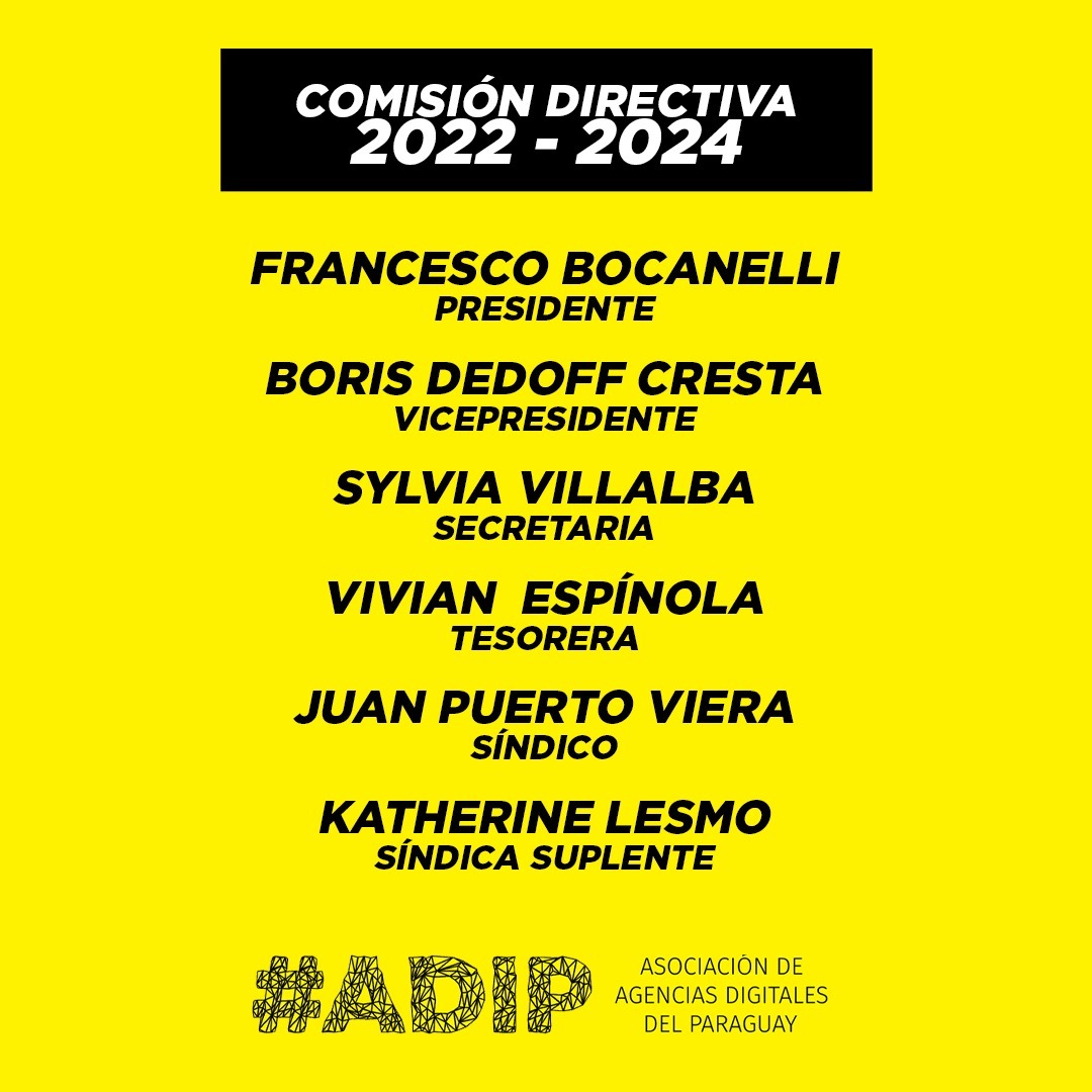 Nueva Comisión Directiva de ADIP